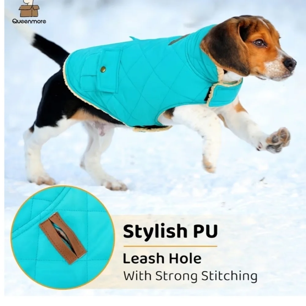 Dog Warm Quilted Puffer Coat XL NWT